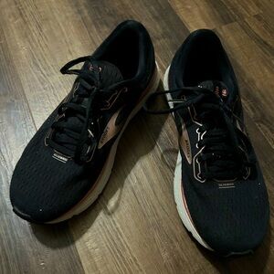 Brooks Glycerin 18 Sneakers Womens Size 9 Running Training Black Shoes Low
